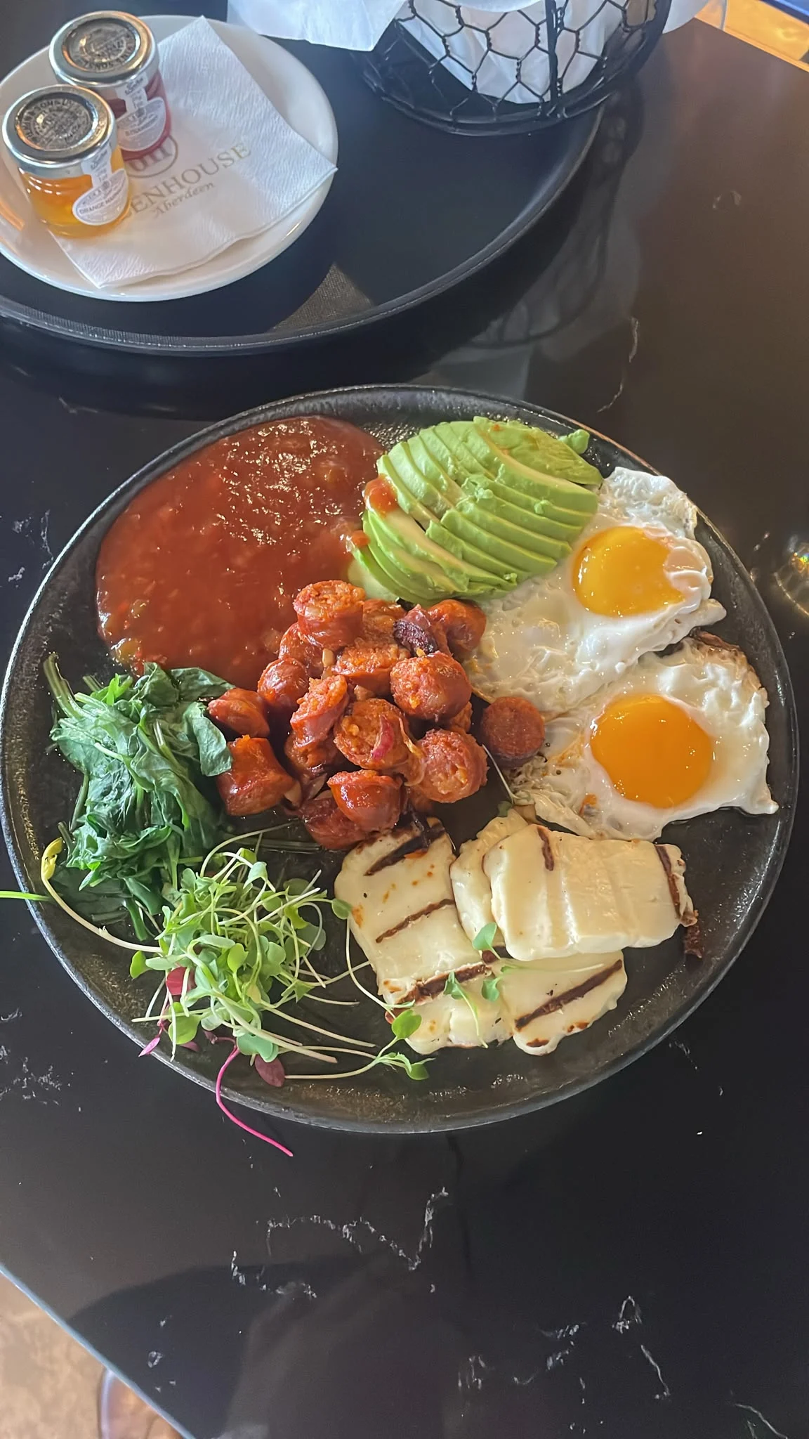 Freshly made spaghetti